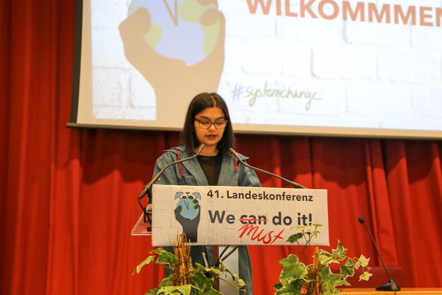 Jana Pasch aus Baden wurde in ihrem Amt als SJ-Landessekretärin bestätigt.