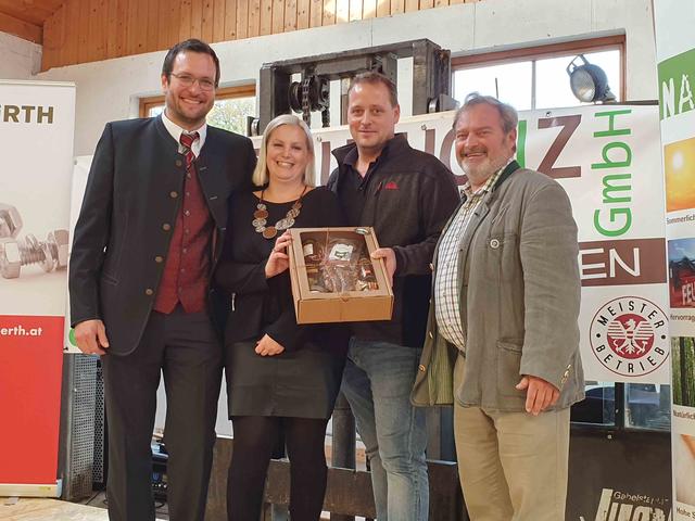 Michael Sonnleitner, Karina Wöhrenschimmel, Peter Jagersberger, Karl Landl. | Foto: Landl