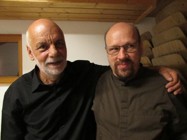 Alfred Legenstein und Karl Teml sorgen für ein perfektes "Schnapsmenü".