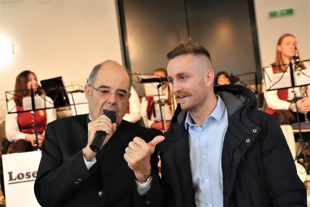 Bgm. Karl Ziegler und SK Sturm-Spieler Jakob Jantscher | Foto: Edith Ertl