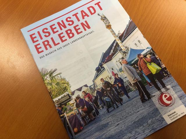 Dieses 20-Seitige Magazin aus Eisenstadt sorgt für Aufregung in der Politik | Foto: Angelika Illedits