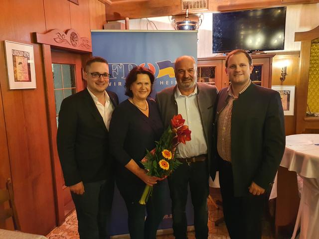 Manuel Lambeck, Edith Mühlberghuber, Karl Helm, Richard Punz | Foto: FPÖ