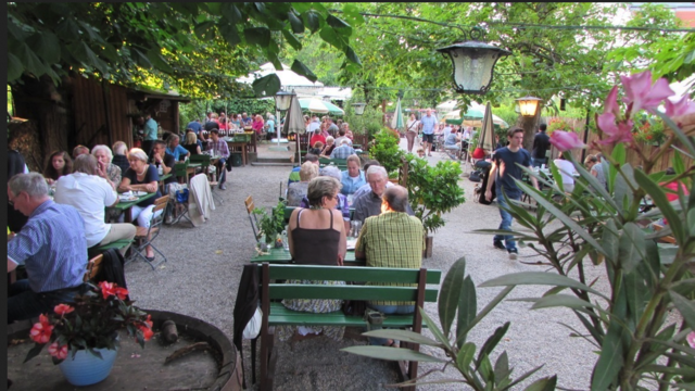 Gut besuchte Gastgärten: Ein Bild, wie hier beim Heurigen Kierlinger, das in Döbling oft zu sehen ist. | Foto: Heurigen Kierlinger