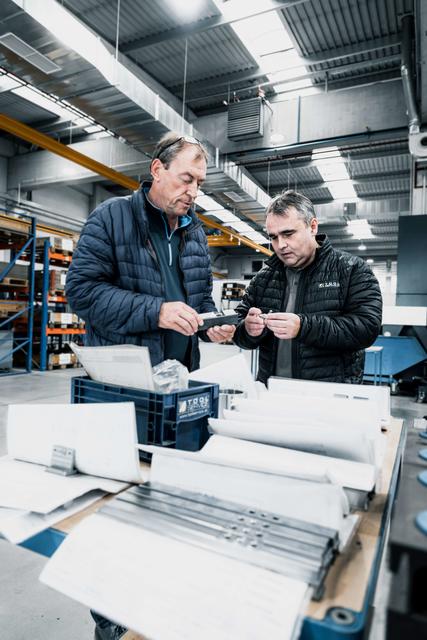 ﻿Wolfgang Weiss und Herbert Vogl sind die Eigentümer von Tool Service in Ried im Traunkreis. | Foto: Tool Service