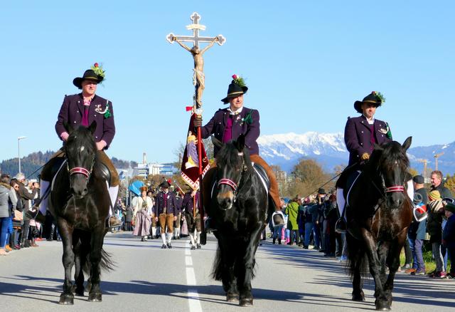 Kundl konnte beim heurigen Leonhardiritt einen Teilnehmerrekord verzeichnen. | Foto: Florian Haun