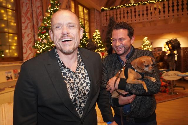 Gery Kessler war mit seinem Hund da. | Foto: Gertraud Kleemayr