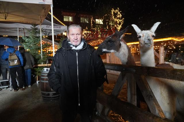 Johnny Logan auf Gut Aiderbichl | Foto: Gertraud Kleemayr