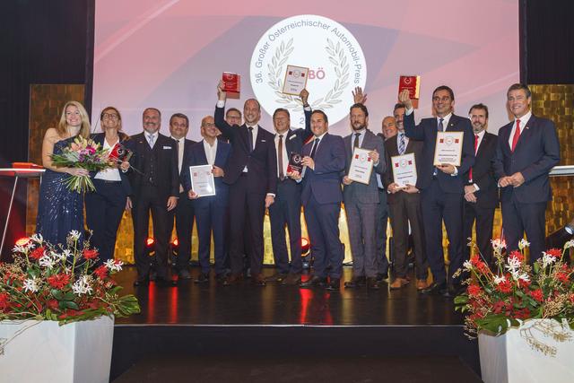 We are the Champions! Gewinner und Platzierte des Großen Österreichischen Automobil-Preises 2019 von ARBÖ.  | Foto: ARBÖ