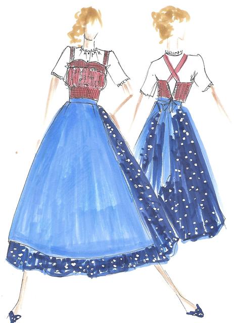 Designerin Angelika Ahmed-Schedl lässt das traditionelle Mattersburger Dirndl neu aufleben. | Foto: Stadtgemeinde Mattersburg