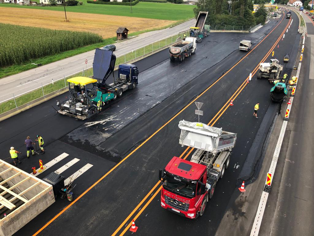 Ab jetzt können zwischen Langenwang und Krieglach wieder sämtliche Spuren benutzt werden.  | Foto: Asfinag