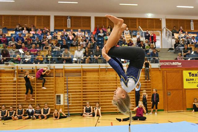 Geräteturnen in Gmunden. | Foto: Wolfgang Spitzbart