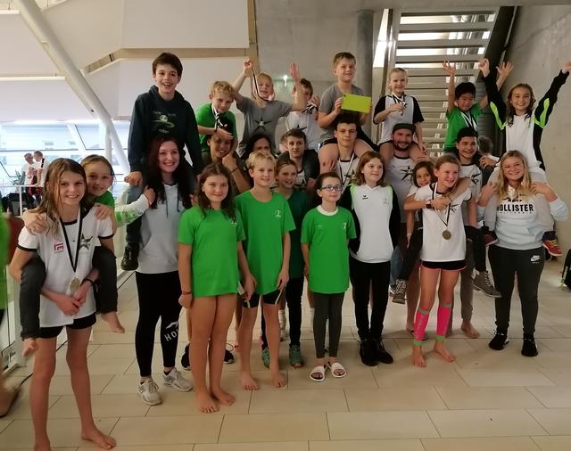 Die Schwimmer der SV Leoben.