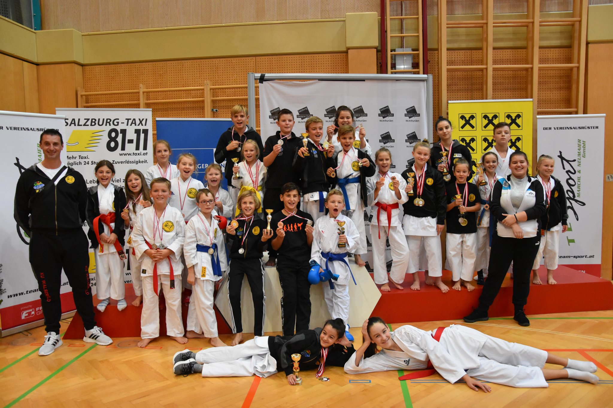 Karate - 5. INTERNATIONALER NACHWUCHSCUP UND PARA-KARATECUP 2019: Karate - 36 Medaillen für Karate Union Walserfeld! - meinbezirk.at