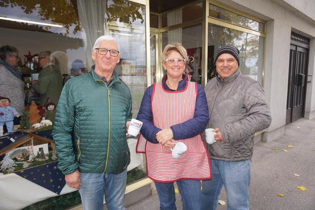 Josef Gruber, Sabine Rammel und Gerhard Kotmiller unterstützen gerne.