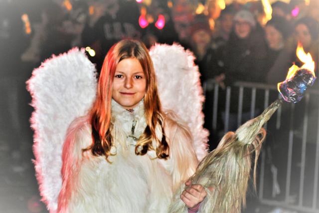 Perchtenlauf Hausmannstätten Engel