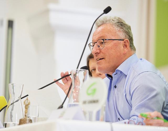 Landeshauptmann-Stellvertreter Heinrich Schellhorn wird Teil des Verhandlungsteams in Wien sein.  | Foto: Die Grünen Salzburg/Foto Flausen