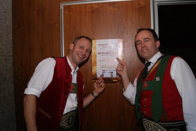 Gerald Kröll und Christian Bartl von der MK Steinach hatten sichtlich SpaΒ