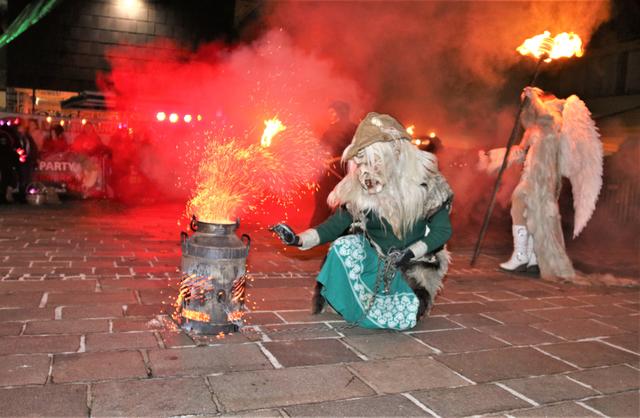 Hexe, Perchtenlauf Hausmannstätten