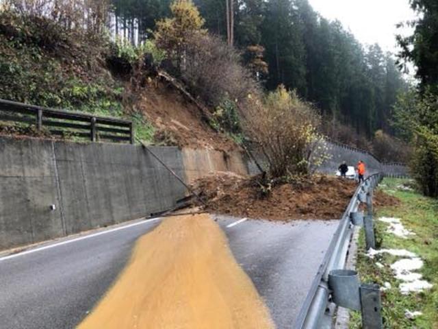 Erdrutsch in Ferndorf