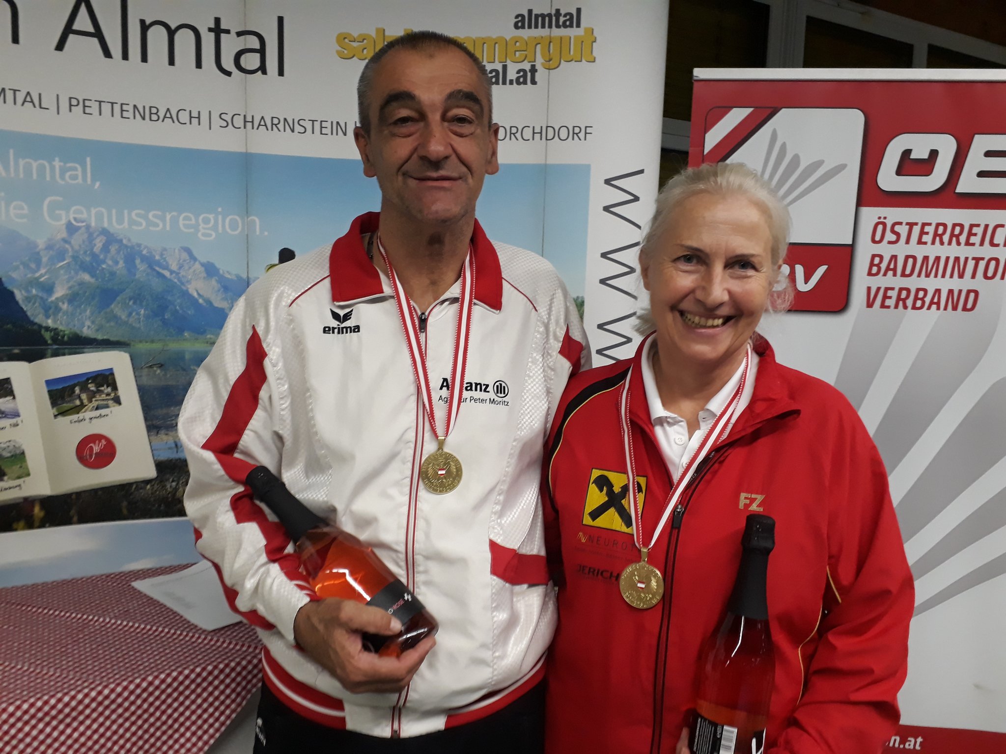 Peter Moritz dominierte bei den österreichischen Badminton Seniorenmeisterschaften - meinbezirk.at