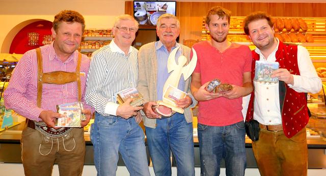 A. u. P. Aschaber, F. Schuler, M. Maier, F. Haun (v. li.). | Foto: F. Haun