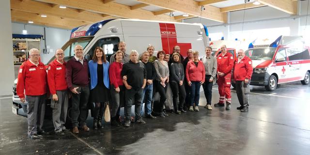 Das Rote Kreuz bekam Besuch aus Tschechien | Foto: Foto: Rotes Kreuz