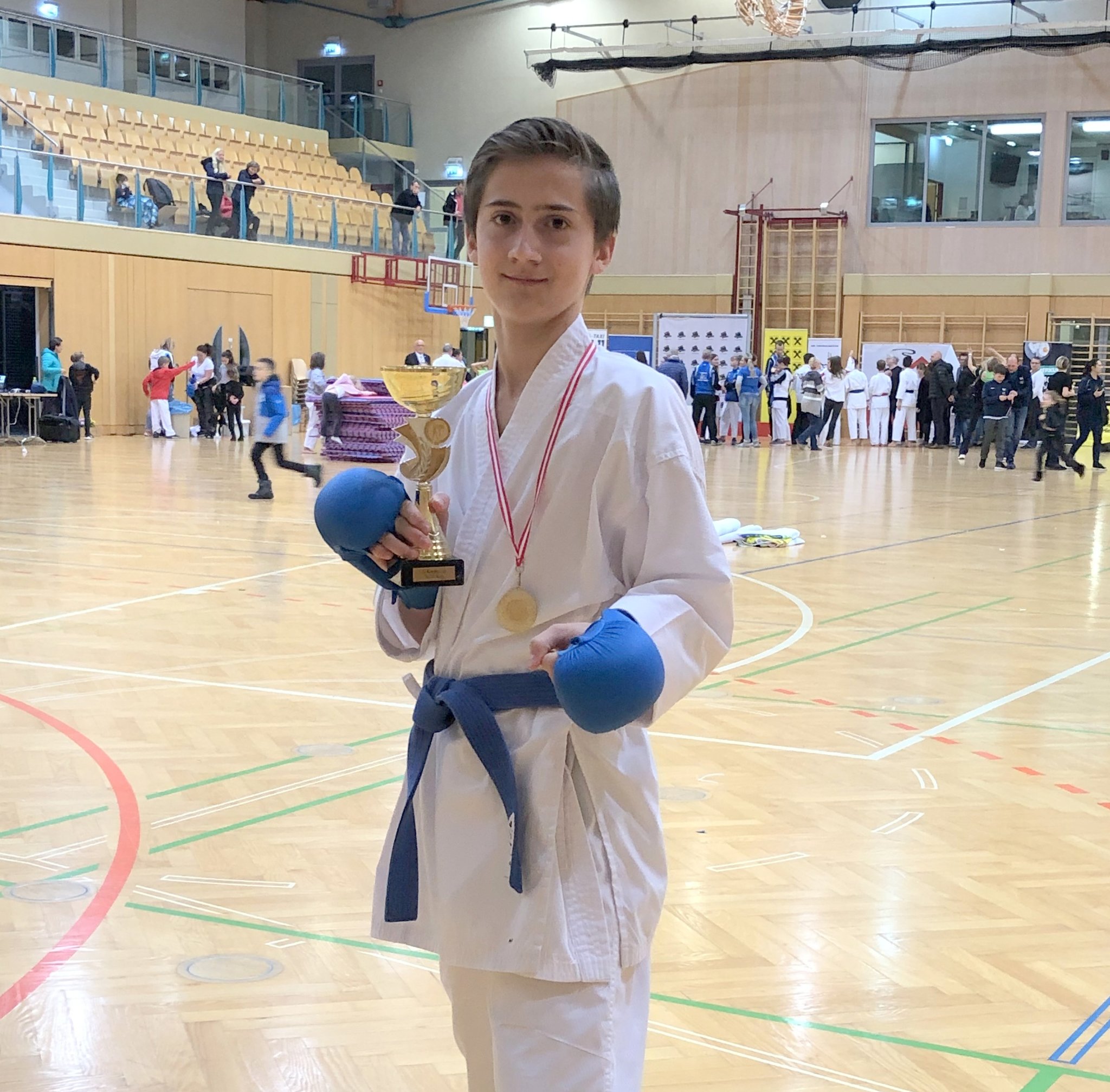 Sport Union Köflach: Karate-Gold für Marius Schmelzer - meinbezirk.at