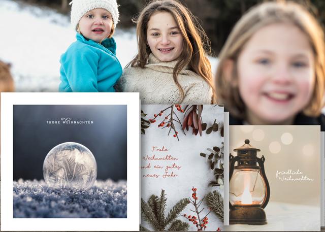 Mit dem neuen SOS-Kinderdorf-Online-Kartenshop können persönliche Weihnachtskarten nun auch online selbst gestaltet werden. | Foto: SOS-Kinderdorf/Schwaighofer