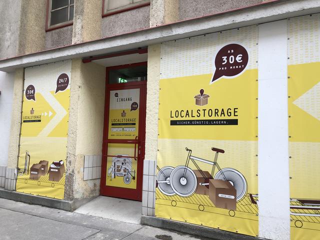 Die Abteile des "Localstorages" in der Kaschelgasse 4 können ab 30 Euro monatlich gemietet werden.
