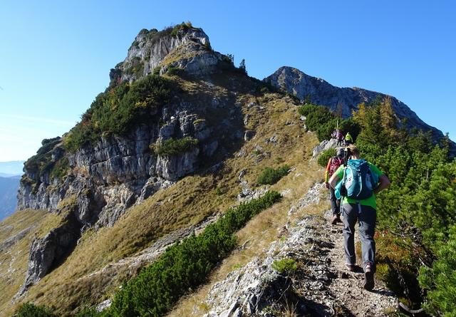 Hochalpine Wanderung für schwindelfreie Bergsteiger: Über den Rauhen Kamm führt die Rundtour zum Ötscherschutzhaus.