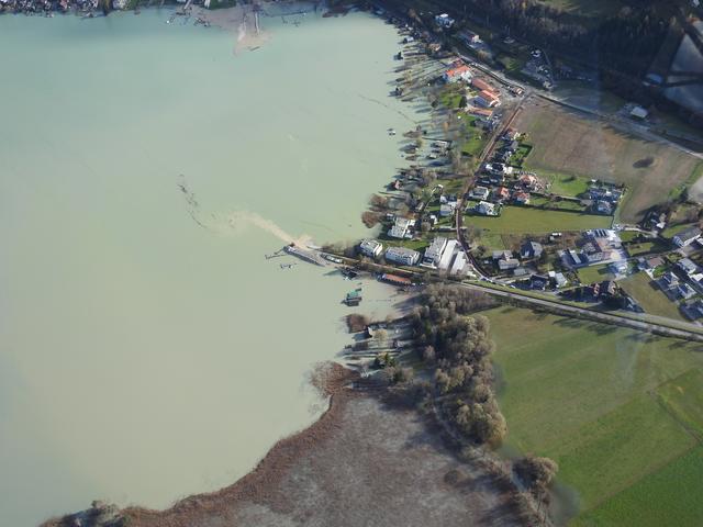 Der Faaker See steht so hoch wie schon ewig nicht mehr. | Foto: Land Kärnten/Gernot Koboltschnig