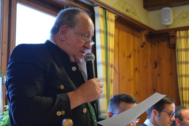 Obmann Gottfried Lintschinger blickt auf ein umfangreiches Arbeitsjahr zurück. | Foto: USV Krakauebene/Siebenhofer