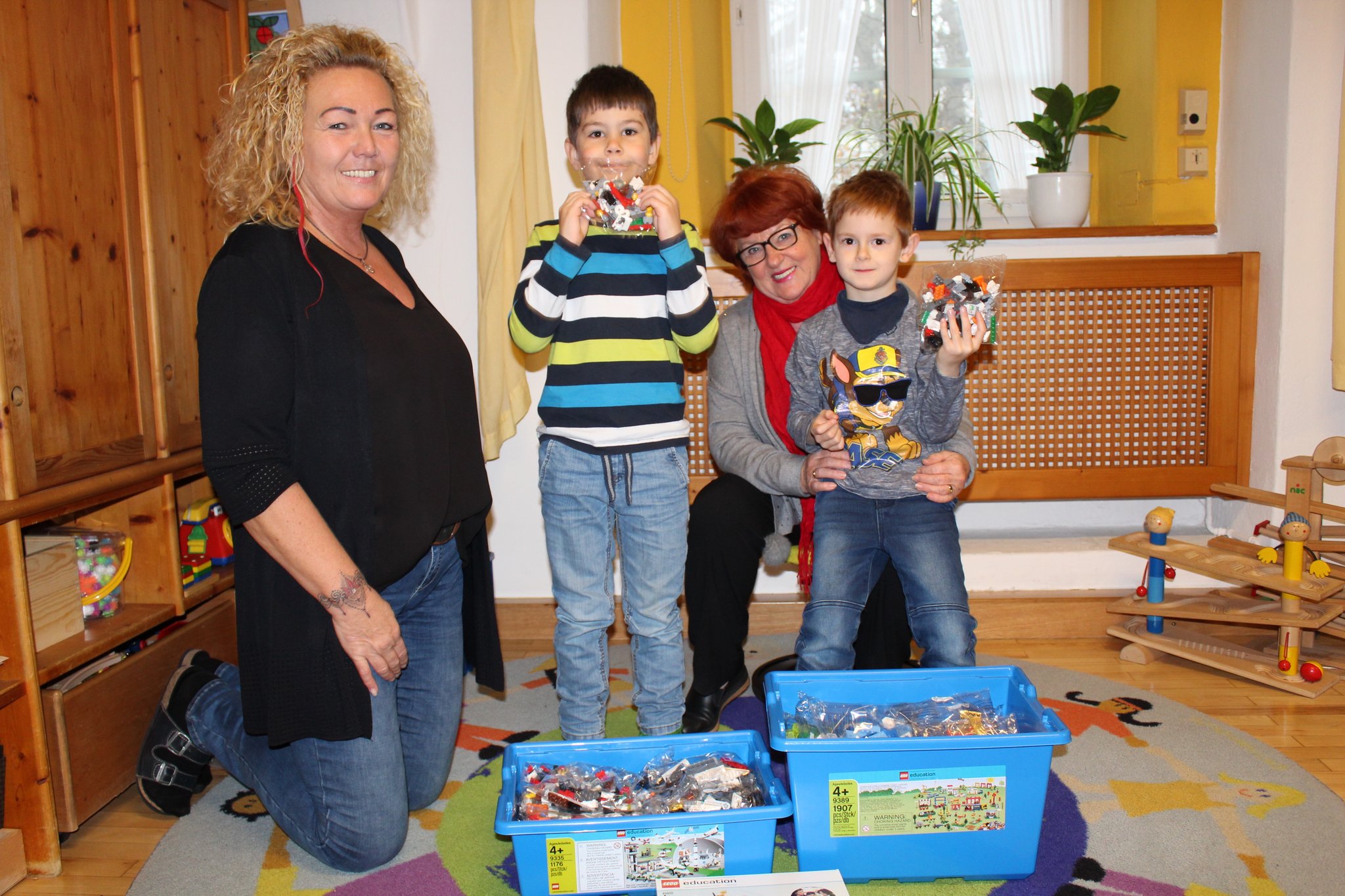 Spende: Lego für den Lebenshilfe-Kindergarten Gleink - Steyr & Steyr Land