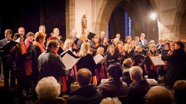 Das Adventkonzert des Singverein Enns 1919 findet am 15. Dezember in der Basilika St. Laurenz statt. | Foto: Singverein Enns
