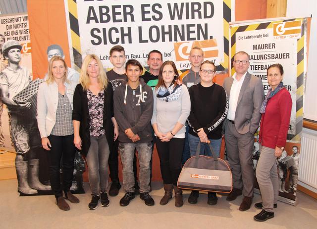 Sabine Hahn, Nicole Brei, Moritz Brei, Benjamin Semler, Gerald Koppensteiner, Sandra Koppensteiner, Manuel Soffried, Marcel Koppensteiner, Stefan Graf und Monika Semler