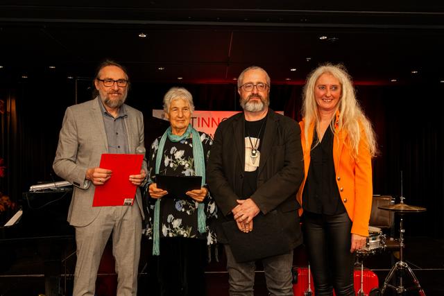 Artedition Compliment PreisträgerInnen Kategorie Bildhauerei Elfriede Schweiger u. Martin Amerbauer. | Foto: Galerie Artinnovation