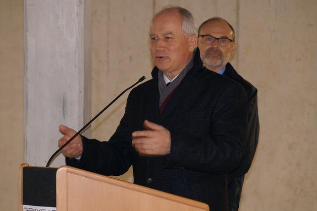 Wohnbaulandesrat Hans Seitinger, selbst ein St. Mareiner