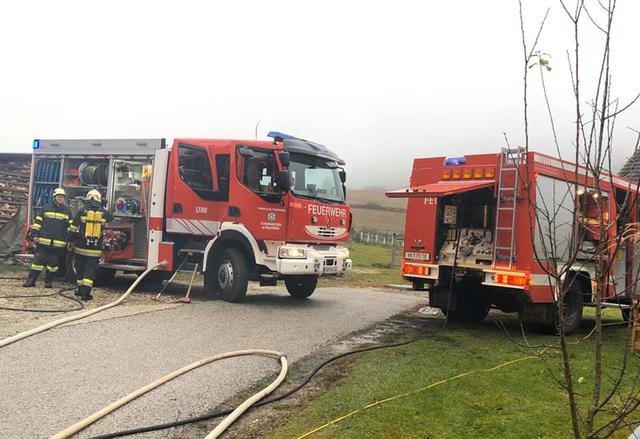 Insgesamt standen 30 Mann im Löscheinsatz | Foto: FF St. Margarethen ob Töllerberg