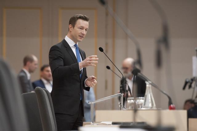 Auch Gernot Blümel (ÖVP) soll in den Casinos-Chats erwähnt worden sein.  | Foto: © Parlamentsdirektion / Thomas Jantzen