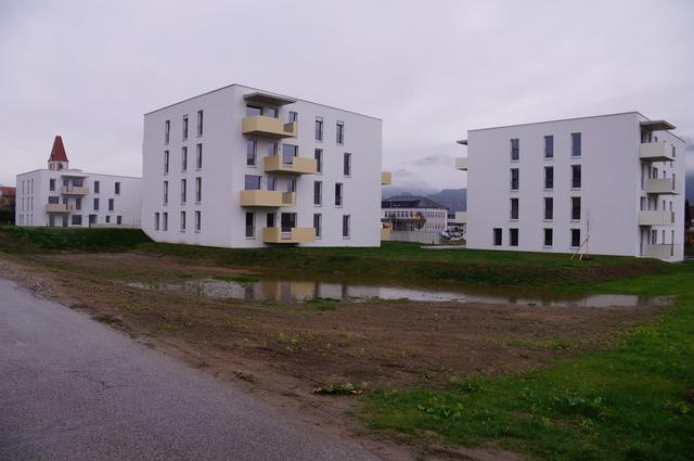 56 Wohnungen der Gemysag wurden am vergangenen Mittwoch im Ortszentrum von St. Marein übergeben.