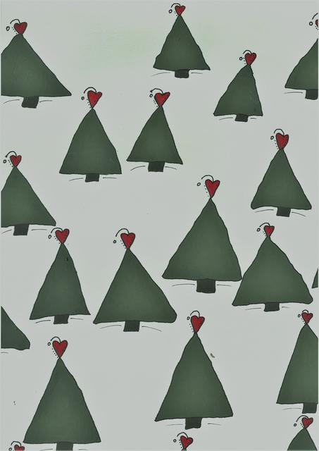 "Christbäume" von Silvia Sapotnik von der autArk Akademie Brückl