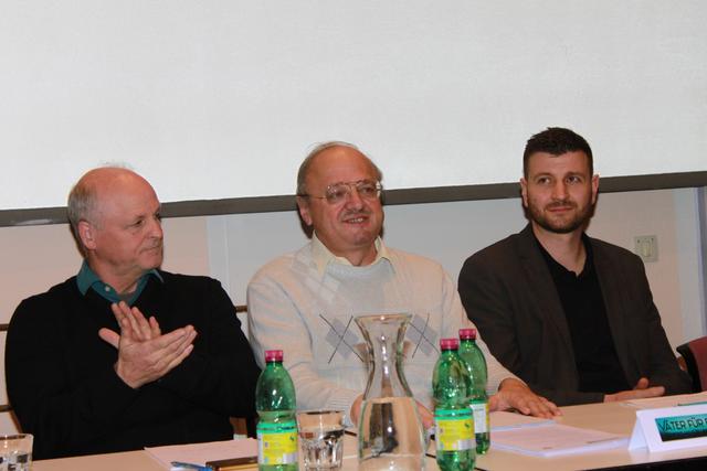 DSA. Anton Pototschnig (links), Mag. Josef Maitz (Mitte) und MMag. Thomas Preßlauer (rechts)