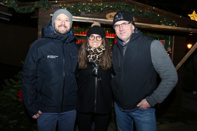 Micheal Amon, Lisa Loferer und Franz Schmalzl.