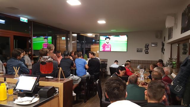 An den Champions League-Abenden ist das "La Liga" in Ligist voll. | Foto: FC Ligist