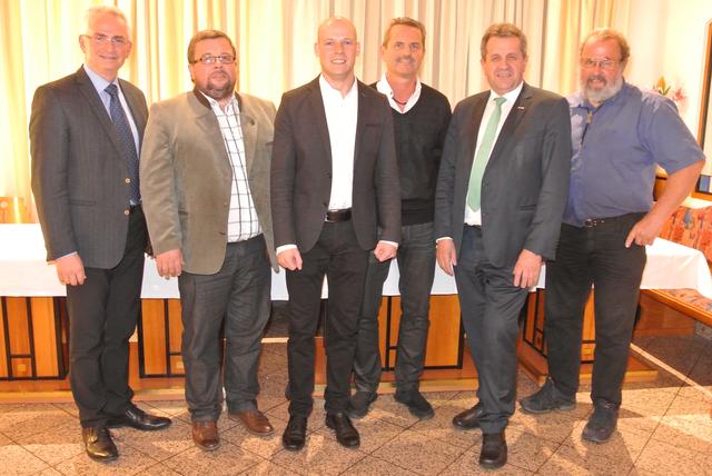 WK-Leiter Andreas Geierlehner, Bgm. Franz Kriener, Lukas Zeilinger, Willibald Krenn, WK-Obmann Gottfried Pilz, Johann Schmutz | Foto: Zeitlhofer
