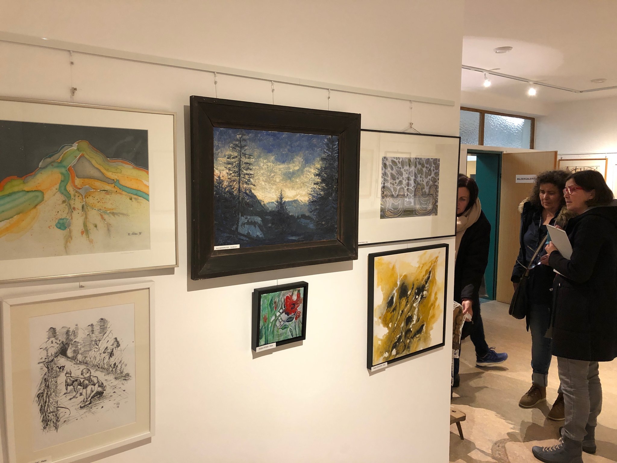 Vernissage Der Rietzer Kunstler Lesung Der Bucherei Rietz Rietzer Kunstszene Prasentierte Sich Bei 2 Vernissage Telfs