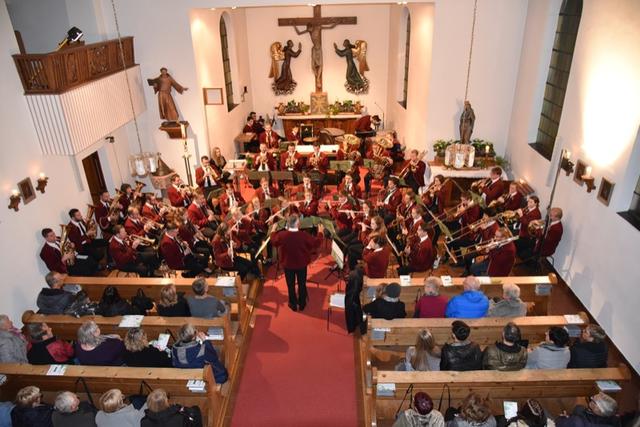 Der erste Teil der Cäcilienfeier fand traditionell mit einem Konzert in der Pfarrkirche statt.