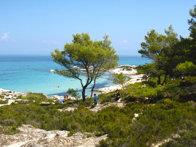 Chalkidiki, Kavourotrypes Beach