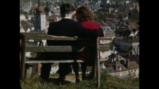 © Waidhofen in Farben, Karl Piaty, 8mm, ca 1955, Sammlung Österreichisches Filmmuseum
