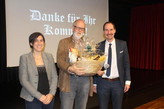 Arbeitskreisleiterin Irene Hinterhofer, Referent Peter Löwenstein und Vizebürgermeister Martin Luger